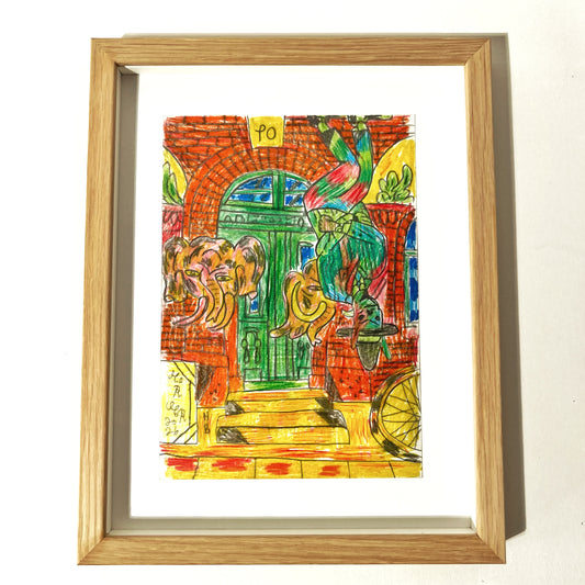 Det spøger i nummer 10 - 29x23 cm