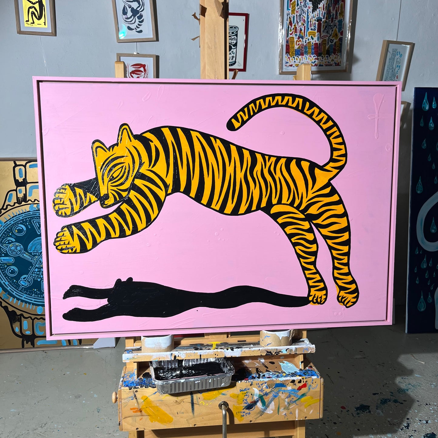 Spring ud i det! 72x104 cm