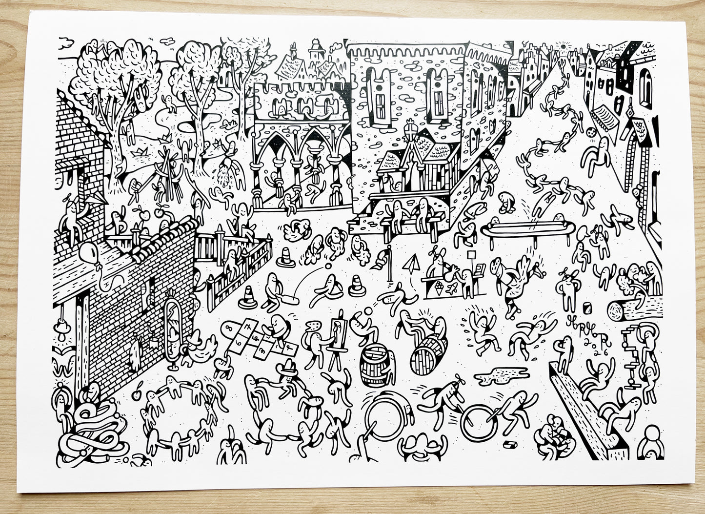 Print selv - Legekortet - A4 størrelse