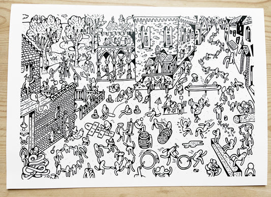 Print selv - Legekortet - A4 størrelse