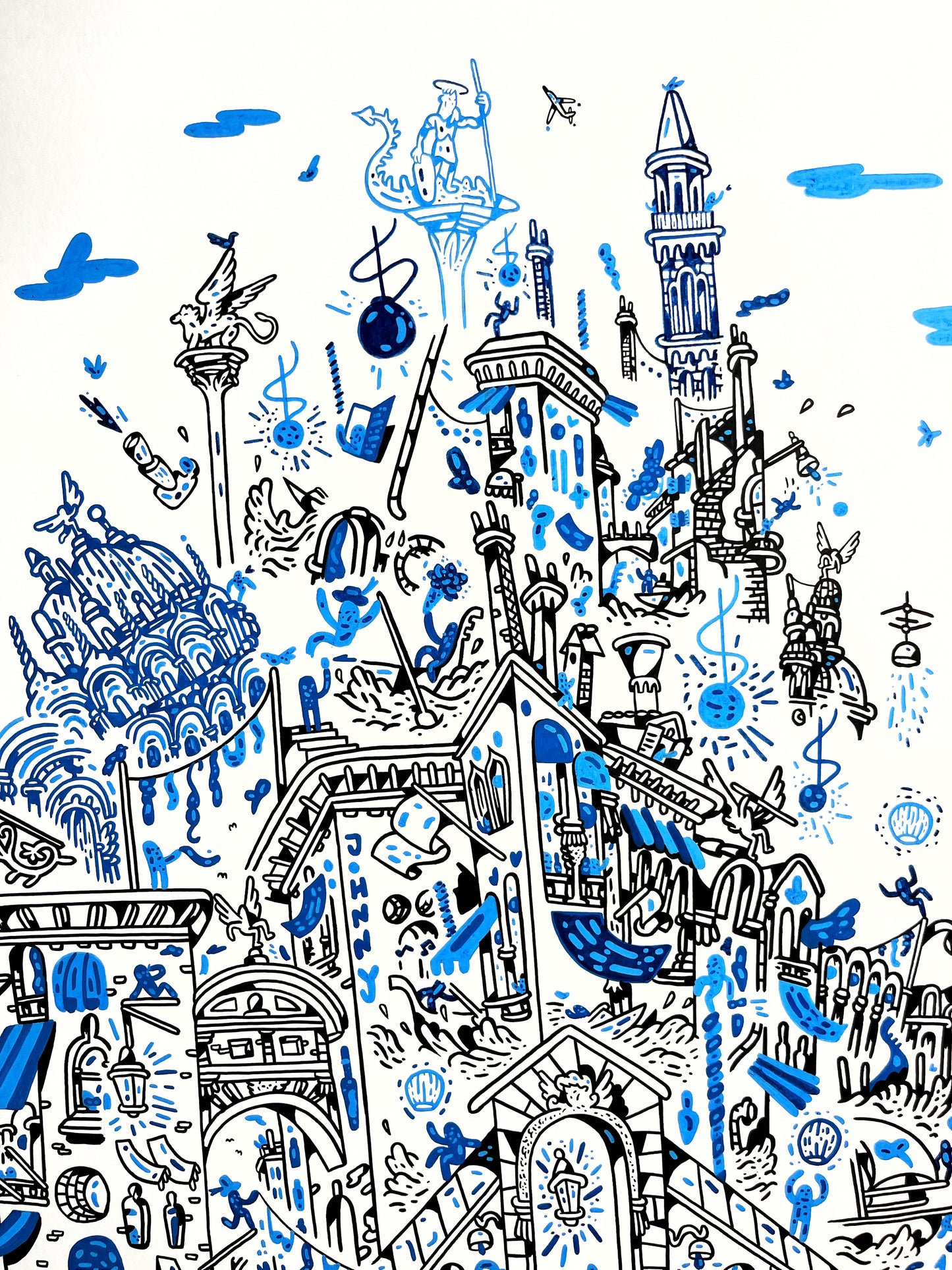 Venedig original - 108x77 cm
