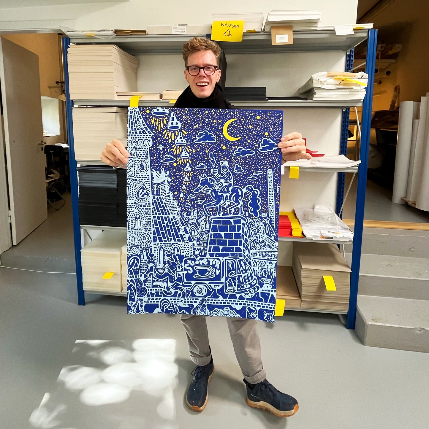 Store Torv - 70x50 cm - 50% er allerede udsolgt! 🌜