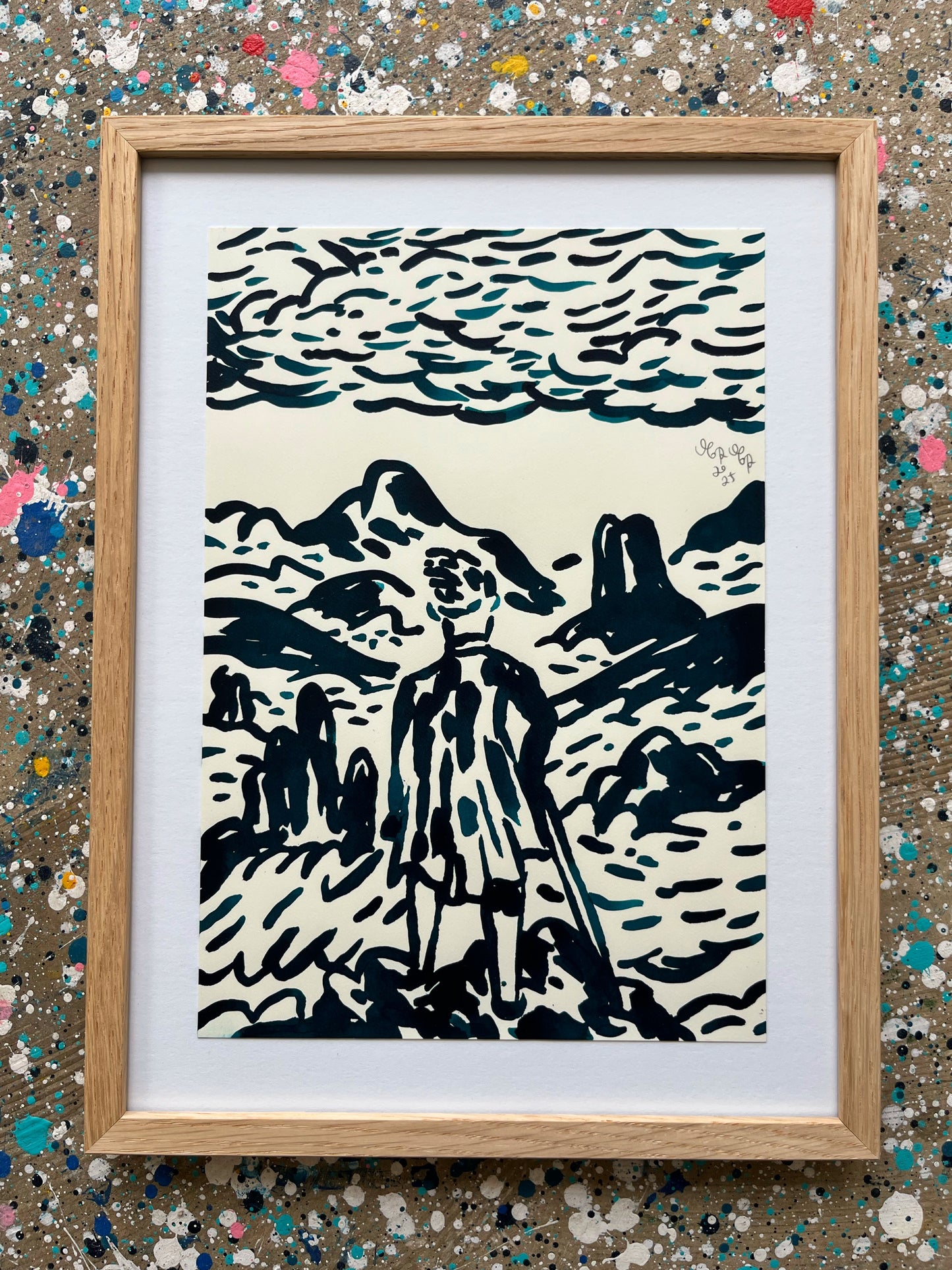 Udsigten - 33x25 cm