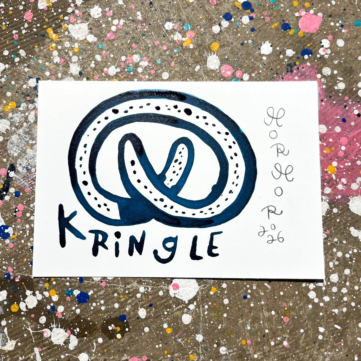 Kringle - 18x12,5 cm