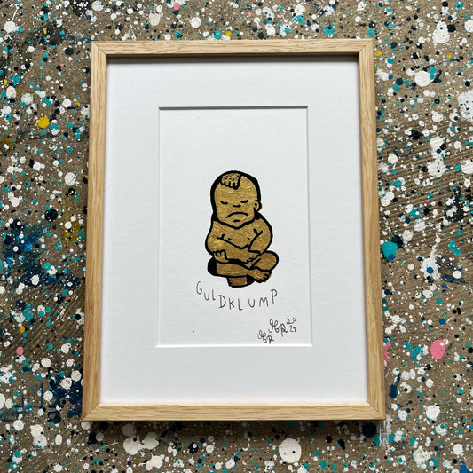 Guldklump - 25x20 cm