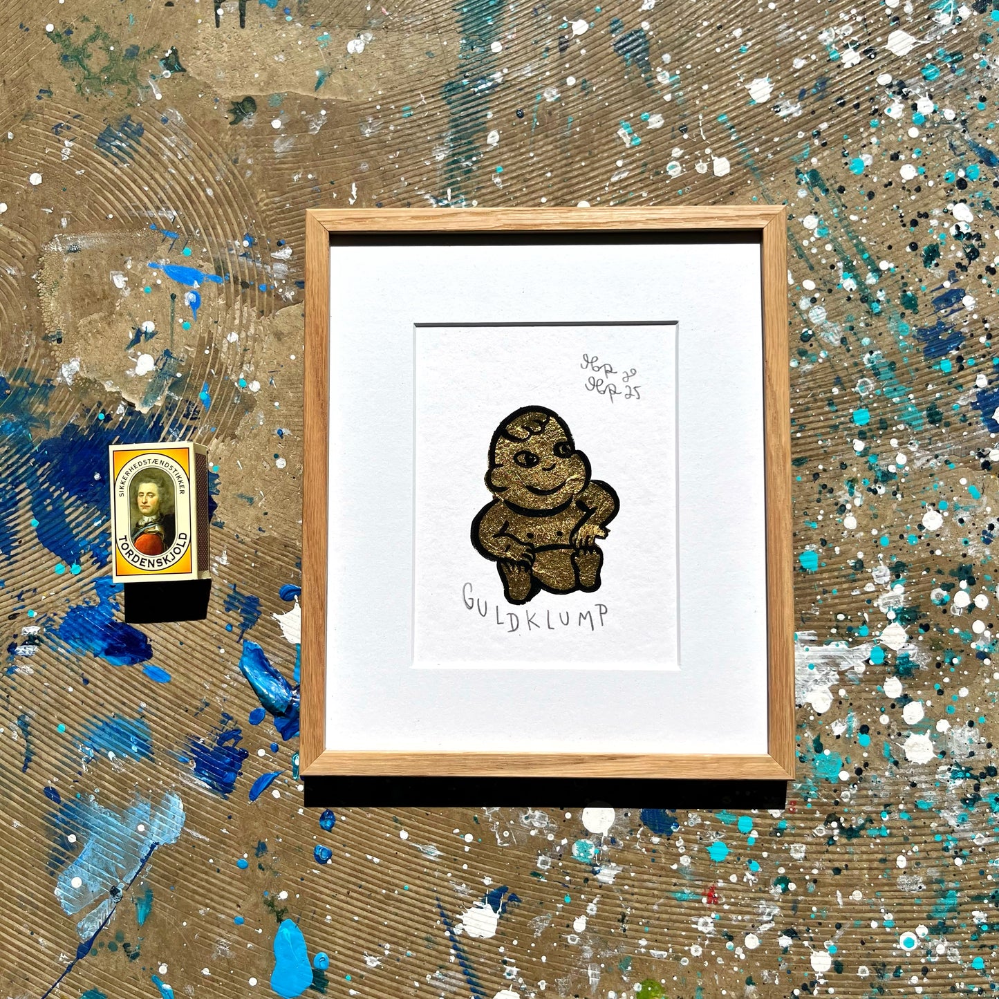 Guldklump - 24x20 cm