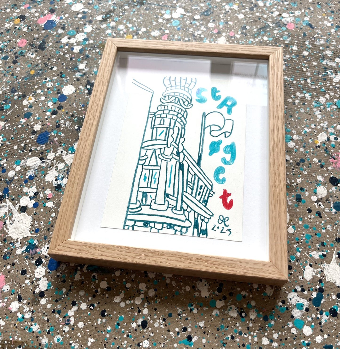 Strøget - 25x19 cm