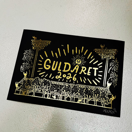 🏆Guldåret 2026🏆 A3 størrelse