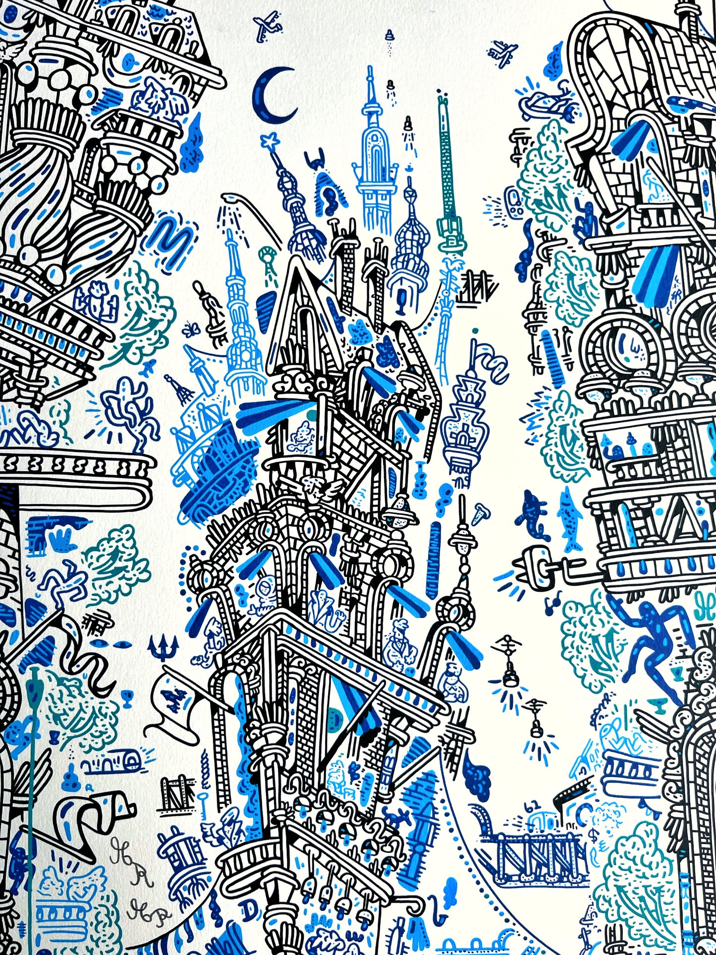 Tiderne Skifter - A3 størrelse 🌃