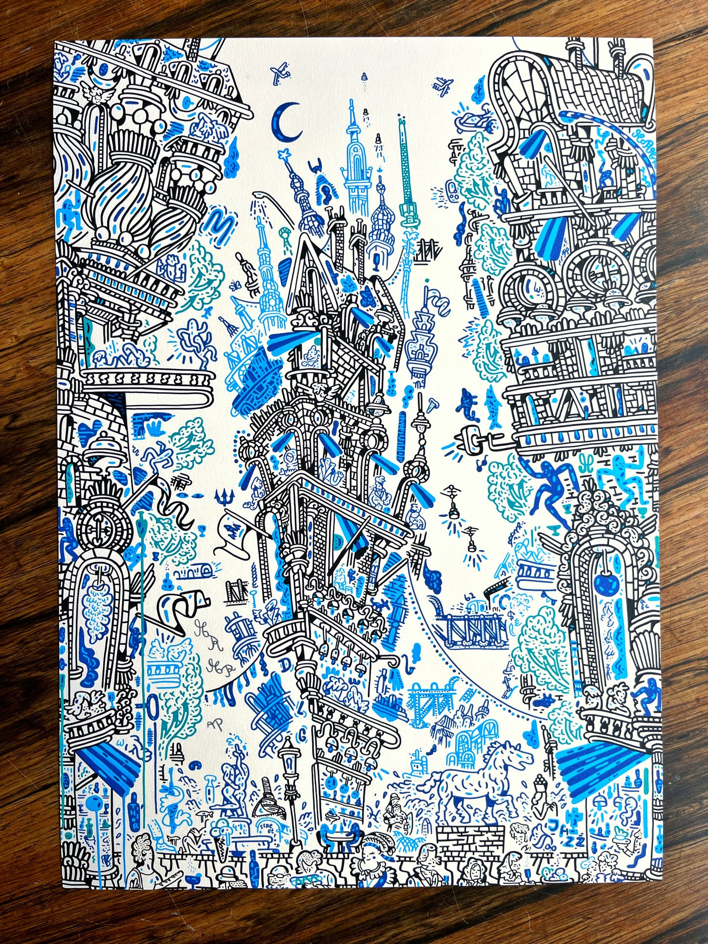 Tiderne Skifter - A3 størrelse 🌃