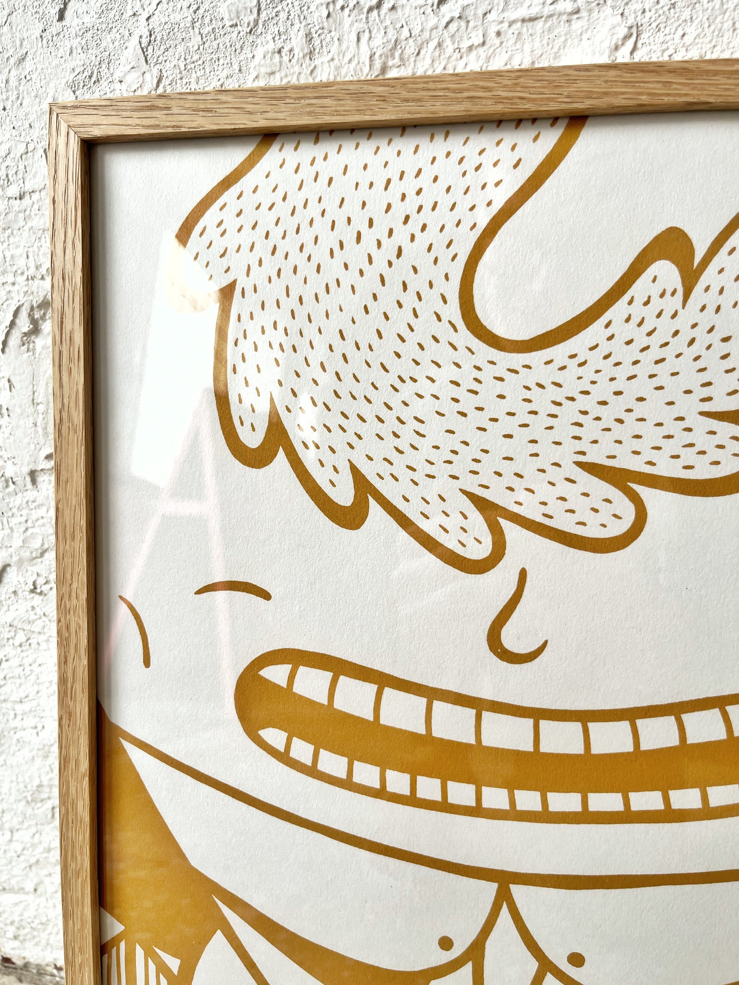 Indrammet Golden Gentleman - A3 størrelse