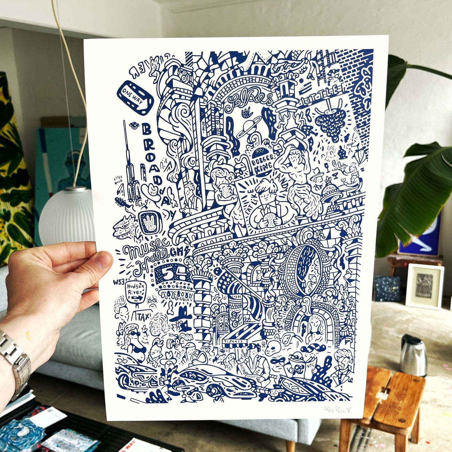 People of New York City AP - A3 størrelse 🗽