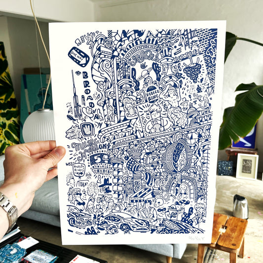 People of New York City AP - A3 størrelse 🗽