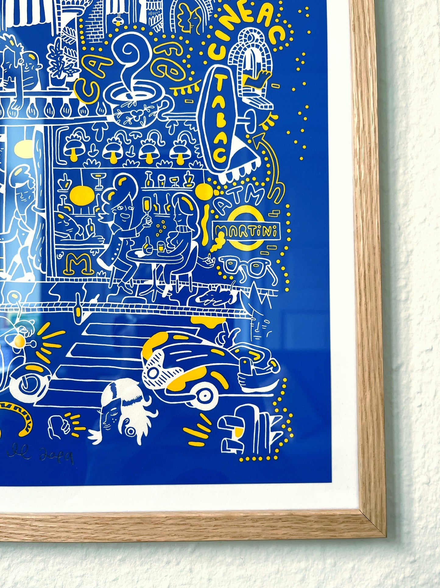 Indrammet Paris - 47x35 cm 🇫🇷