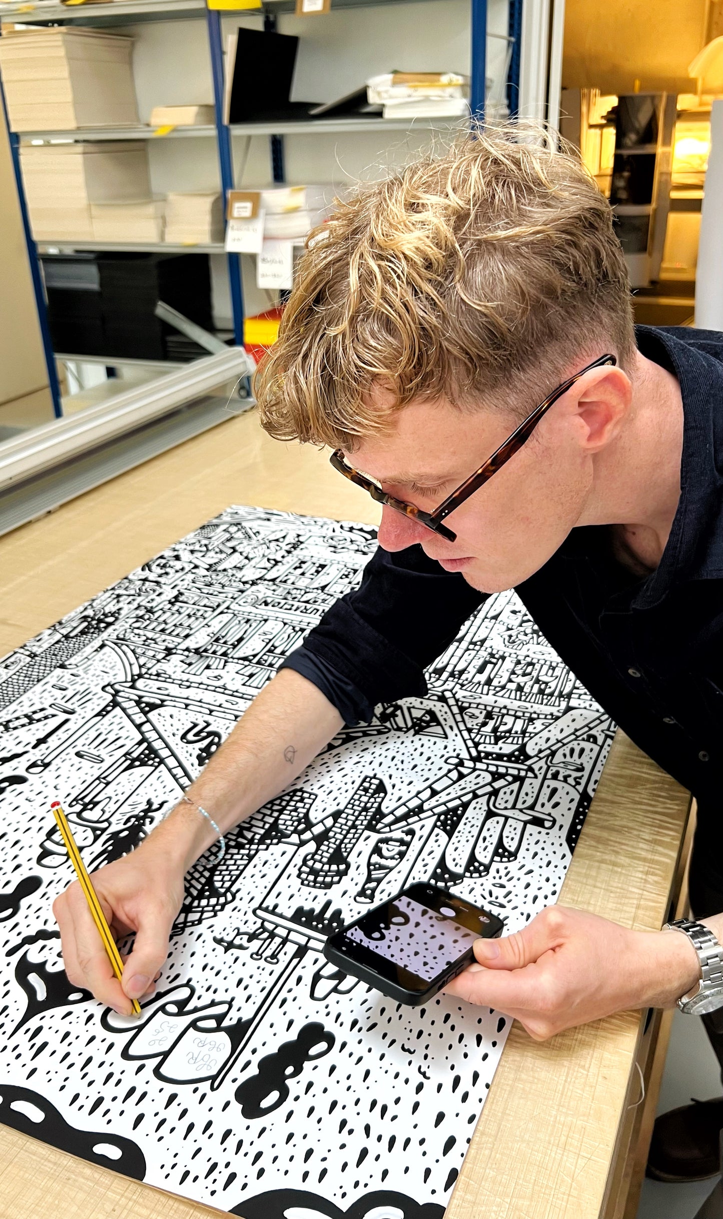 Kun 29 stk. i alt - Sydhavnen - 100x70 cm ☔️