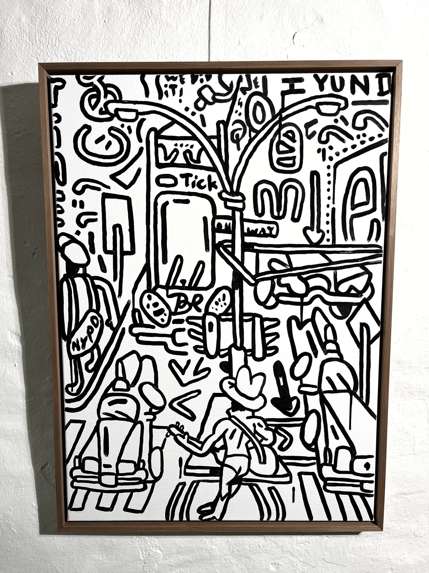 Naked Cowboy - 73x53 cm