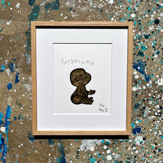 Guldklump - 25x22 cm