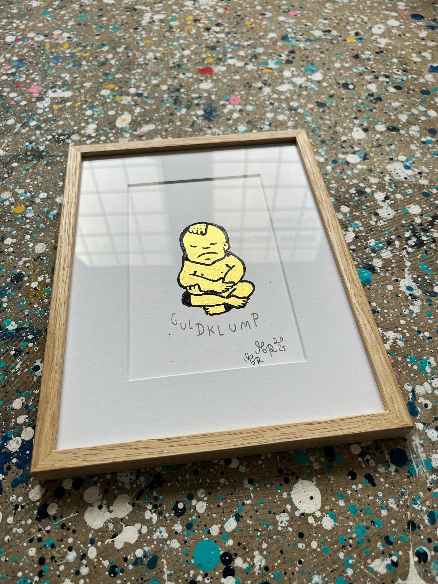 Guldklump - 25x20 cm