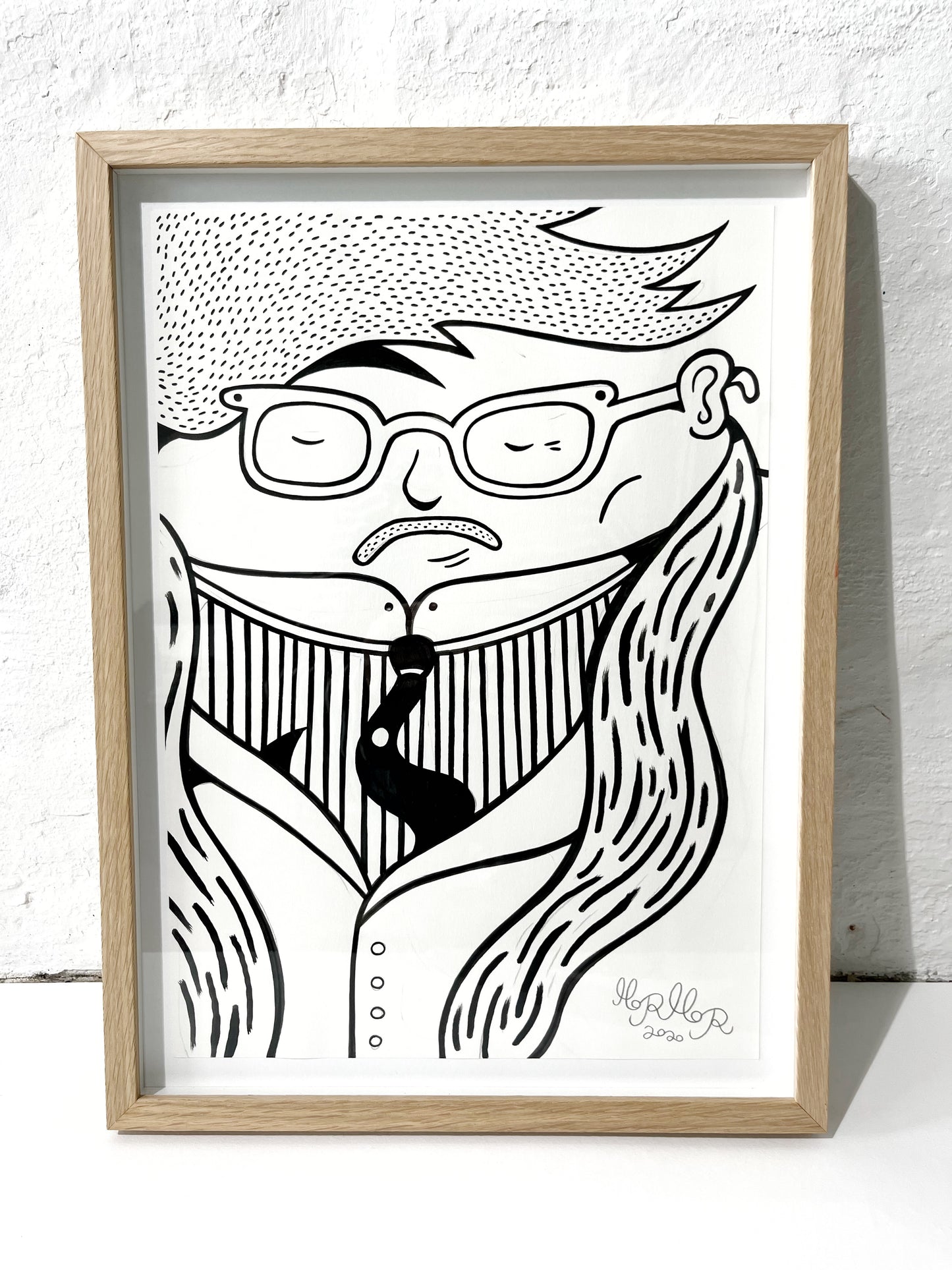 Engelsk Gentleman original - 47x35 cm