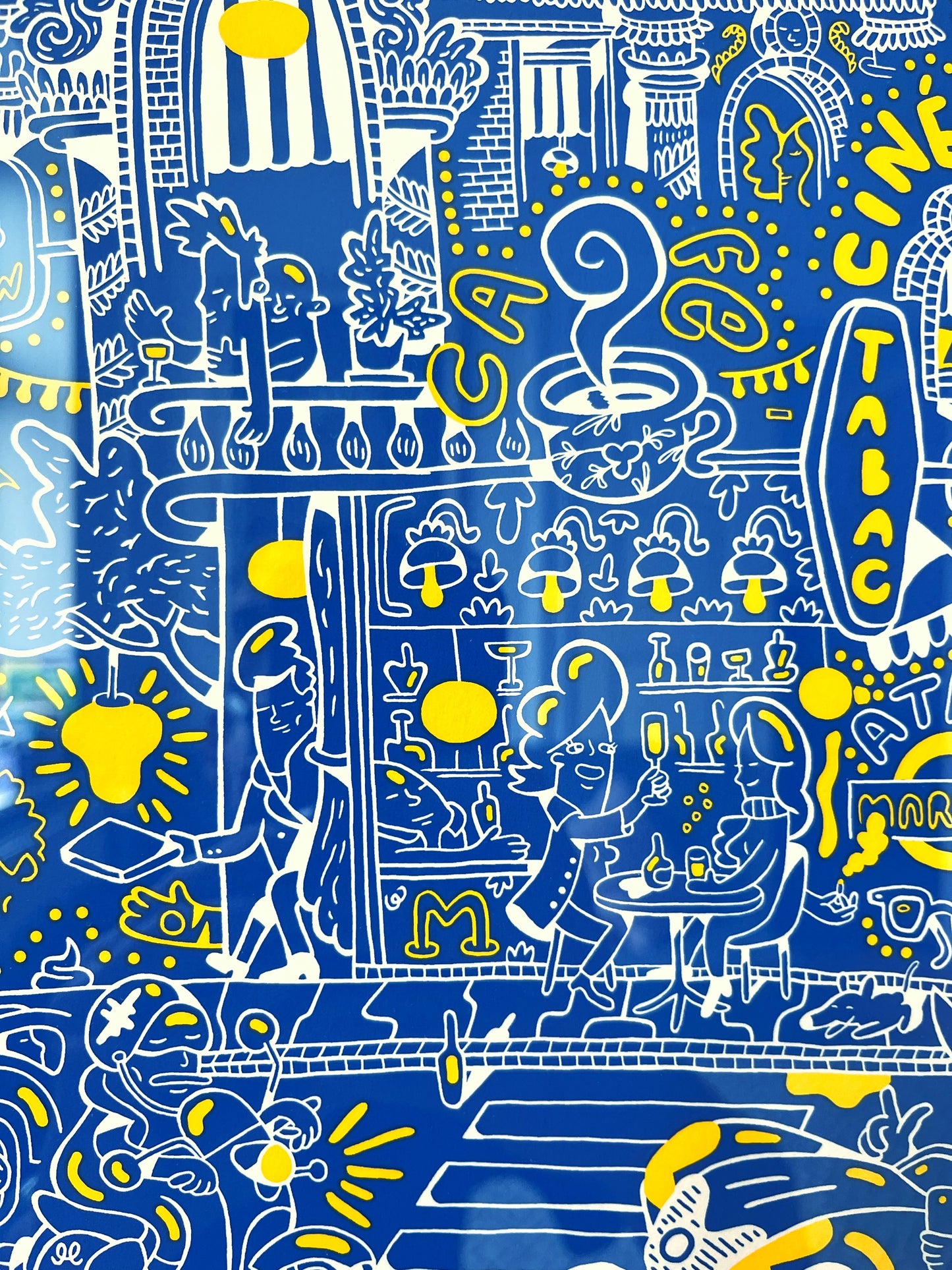 Indrammet Paris - 47x35 cm 🇫🇷