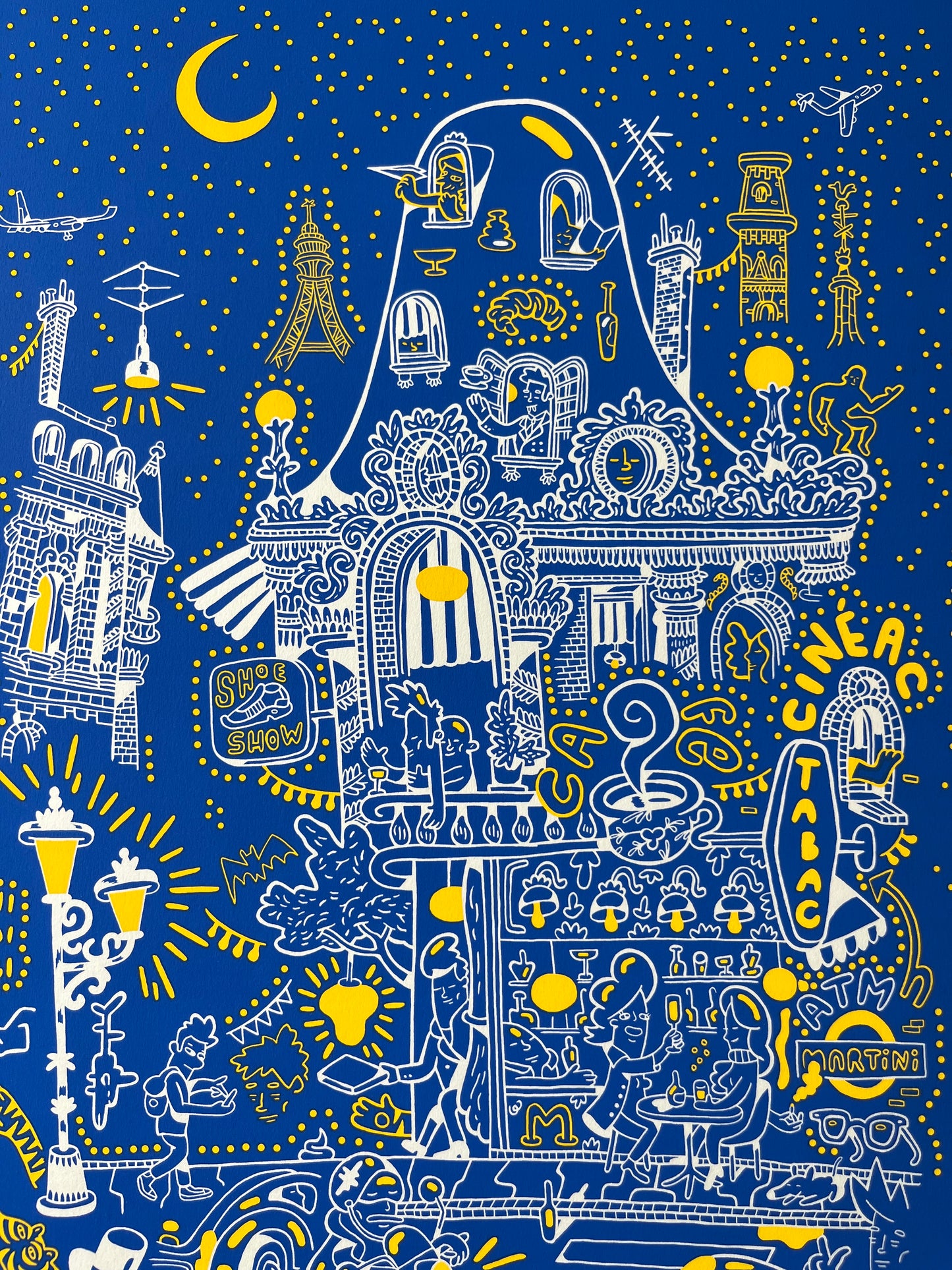 Indrammet Paris - 47x35 cm 🇫🇷