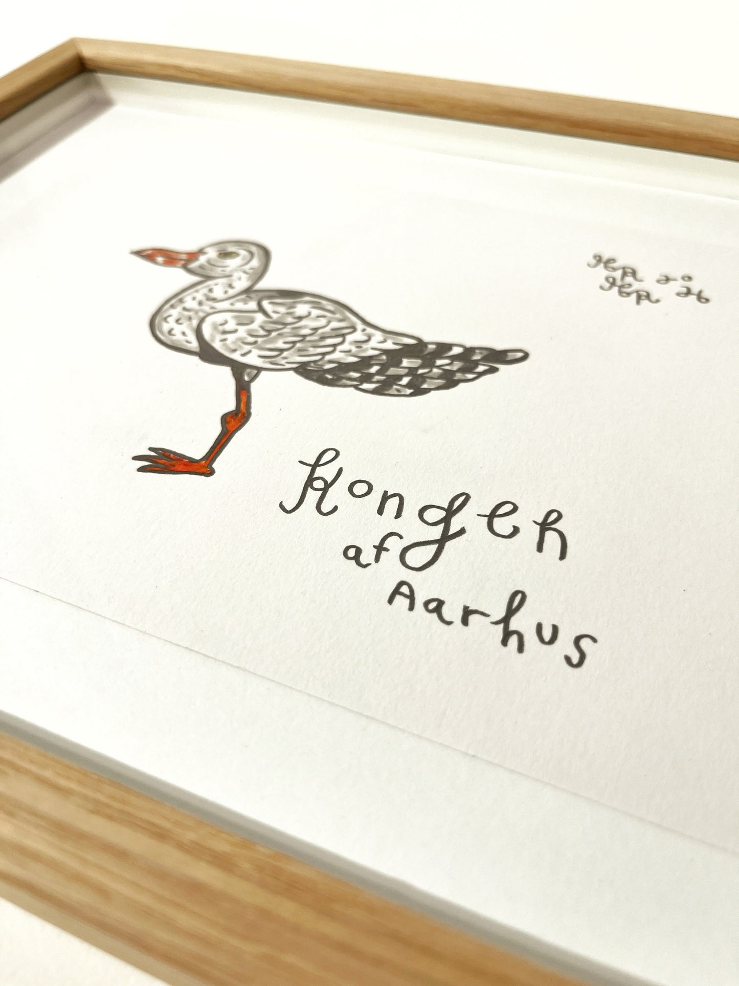 Kongen af Aarhus - 23x29 cm