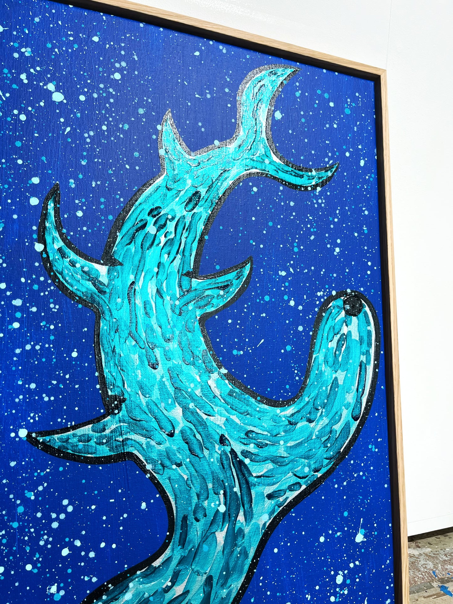 Under overfladen - 74x53cm