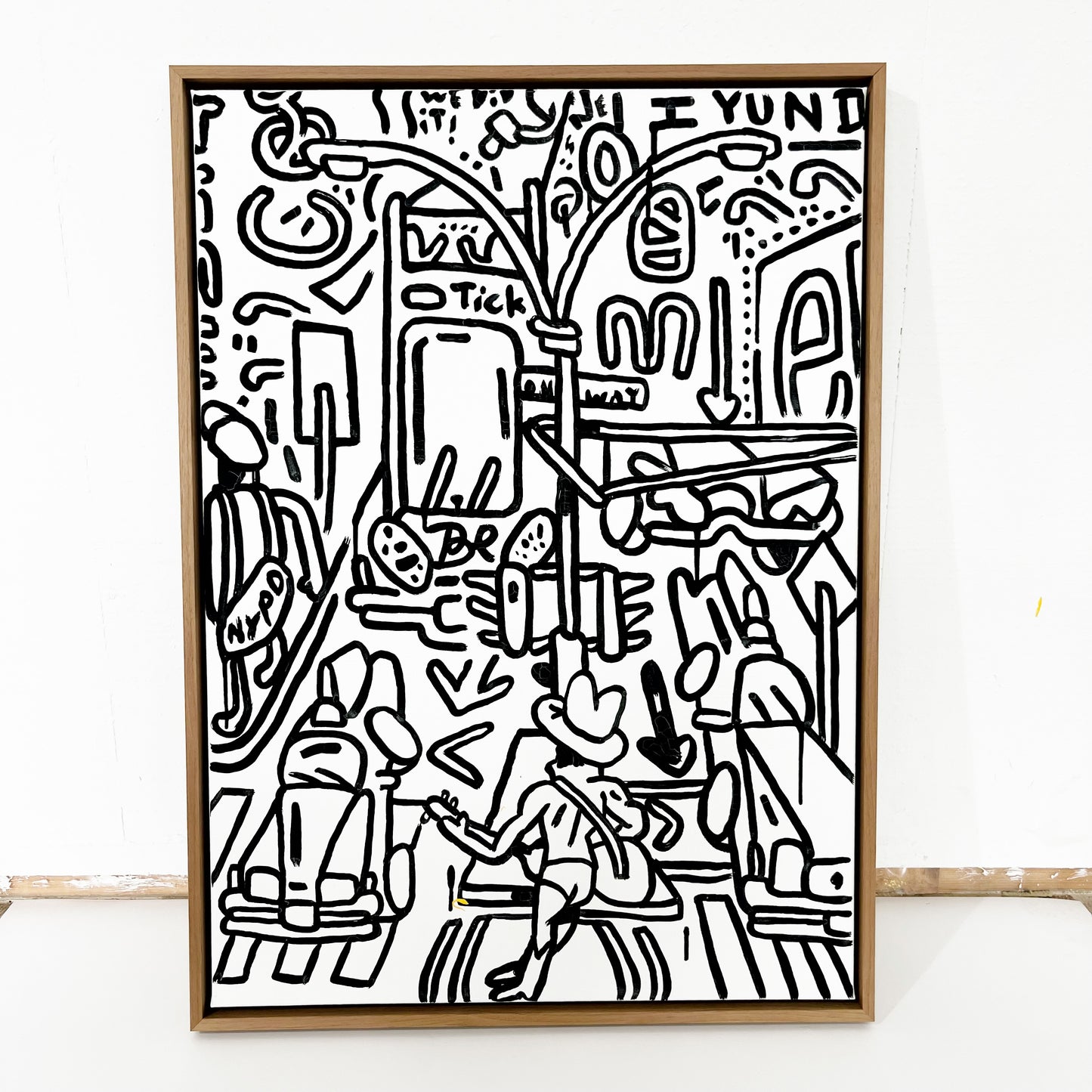 Nackter Cowboy - 50x70 cm