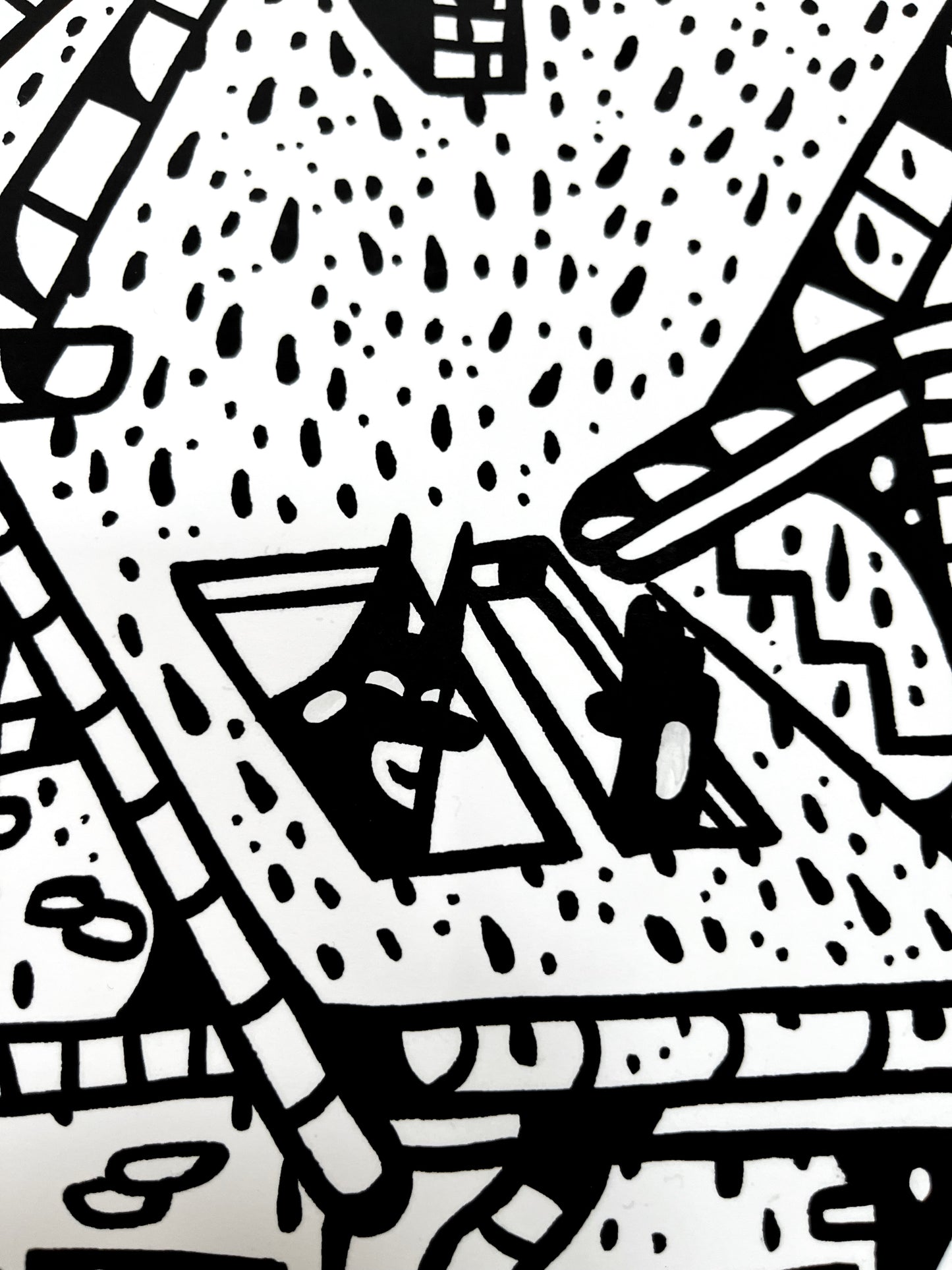 Kun 29 stk. i alt - Sydhavnen - 100x70 cm ☔️