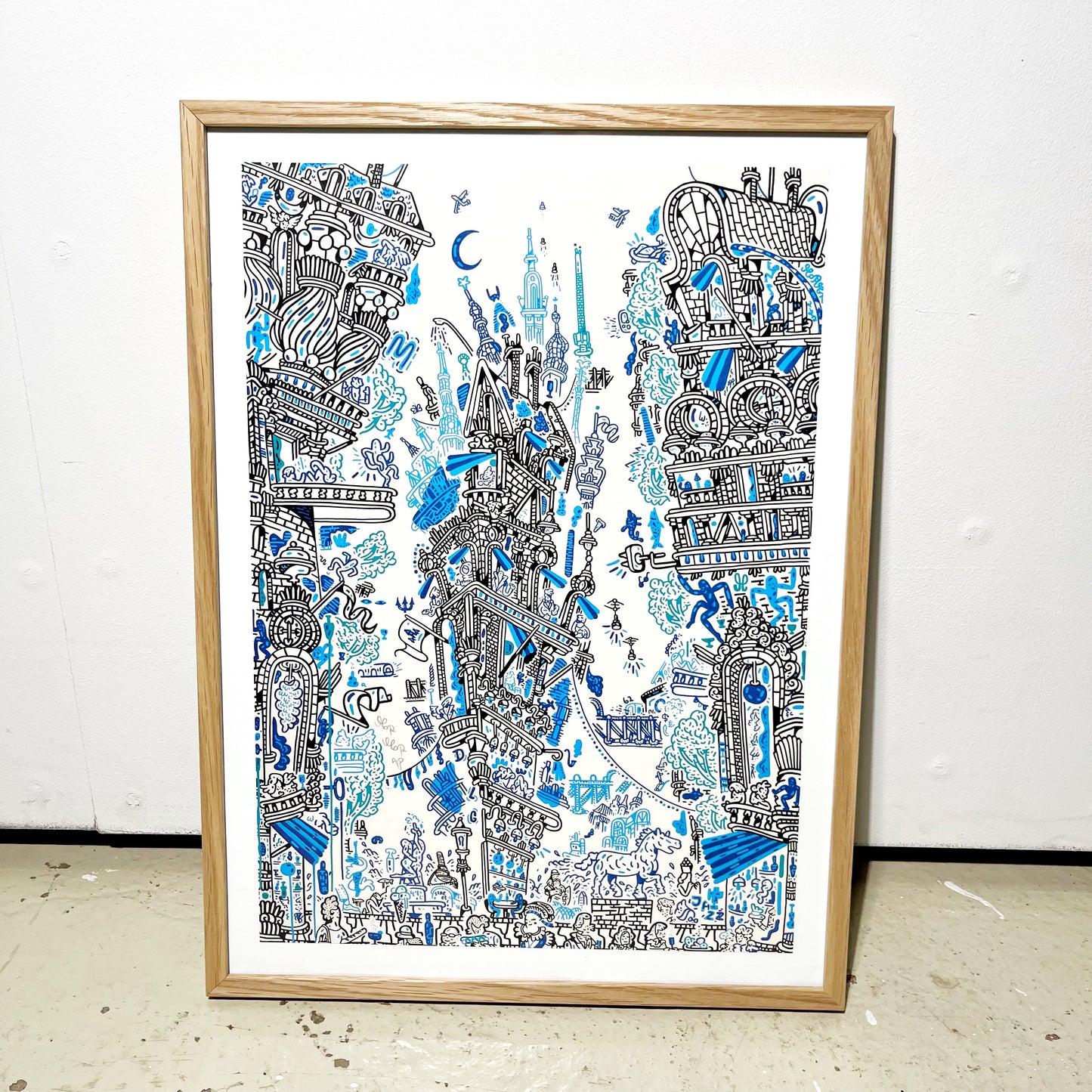 Tiderne Skifter - A3 størrelse 🌃