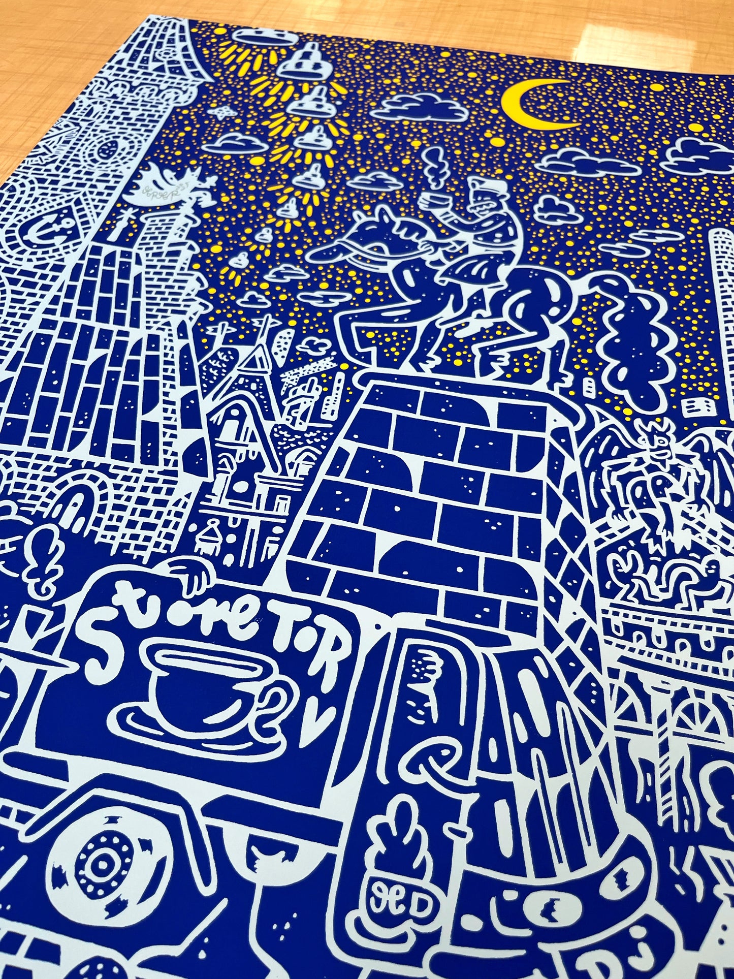 Store Torv - 70x50 cm - 50% er allerede udsolgt! 🌜