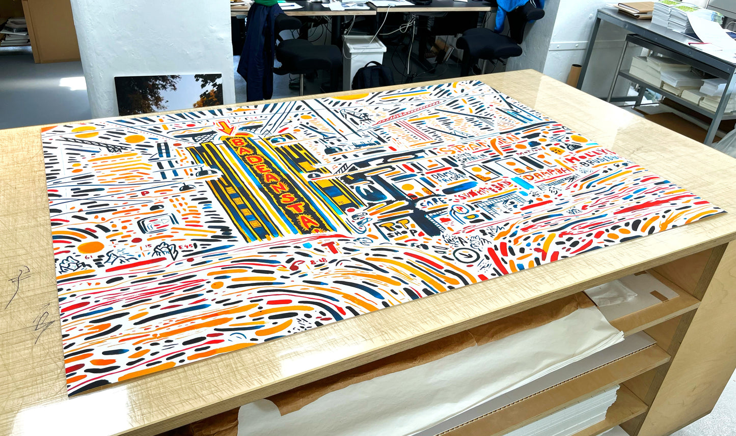 Spanien Svømmehal - 110x160 cm 🏊‍♂️