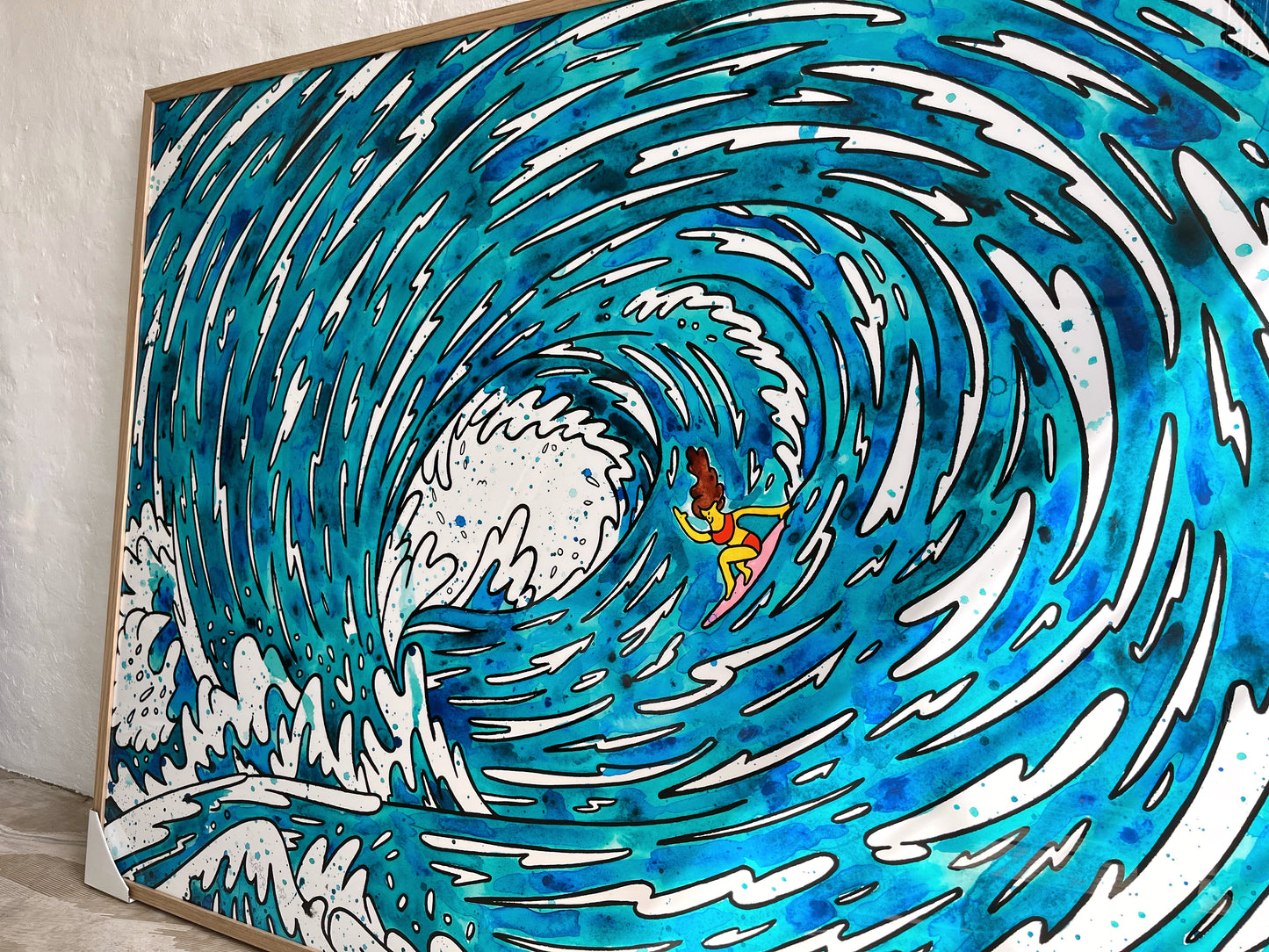 Surfer Girl - 110x160 cm 🏄‍♀️