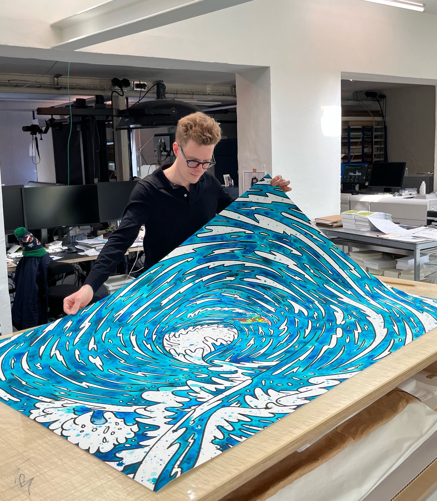 Surfer Girl - 110x160 cm 🏄‍♀️