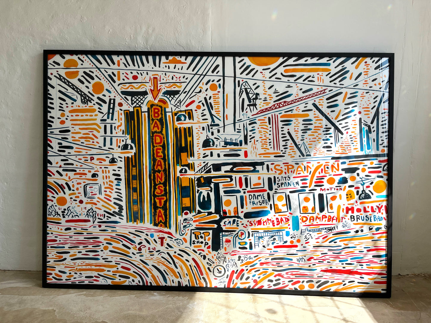 Spanien Svømmehal - 110x160 cm 🏊‍♂️
