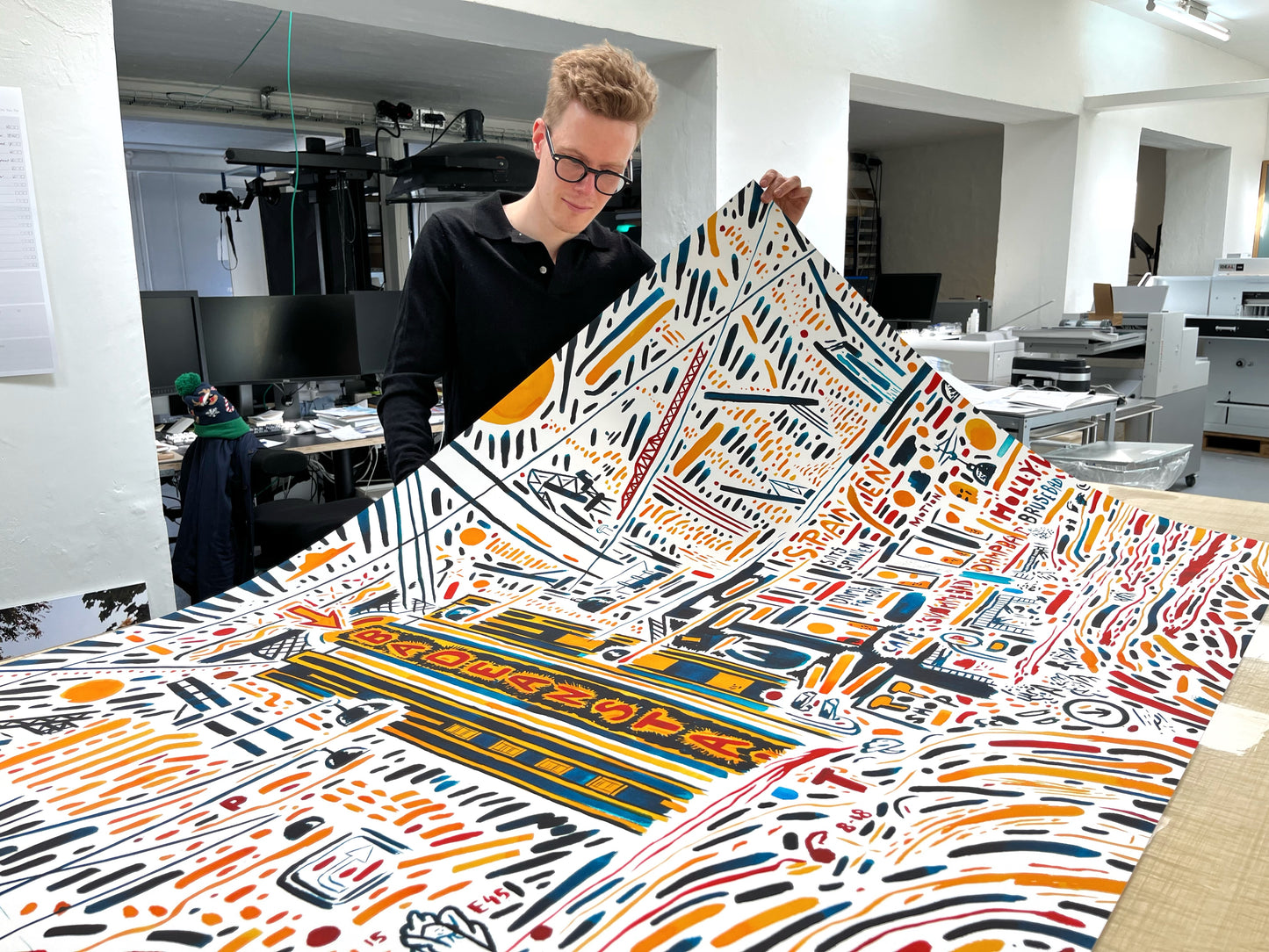 Spanien Svømmehal - 110x160 cm 🏊‍♂️