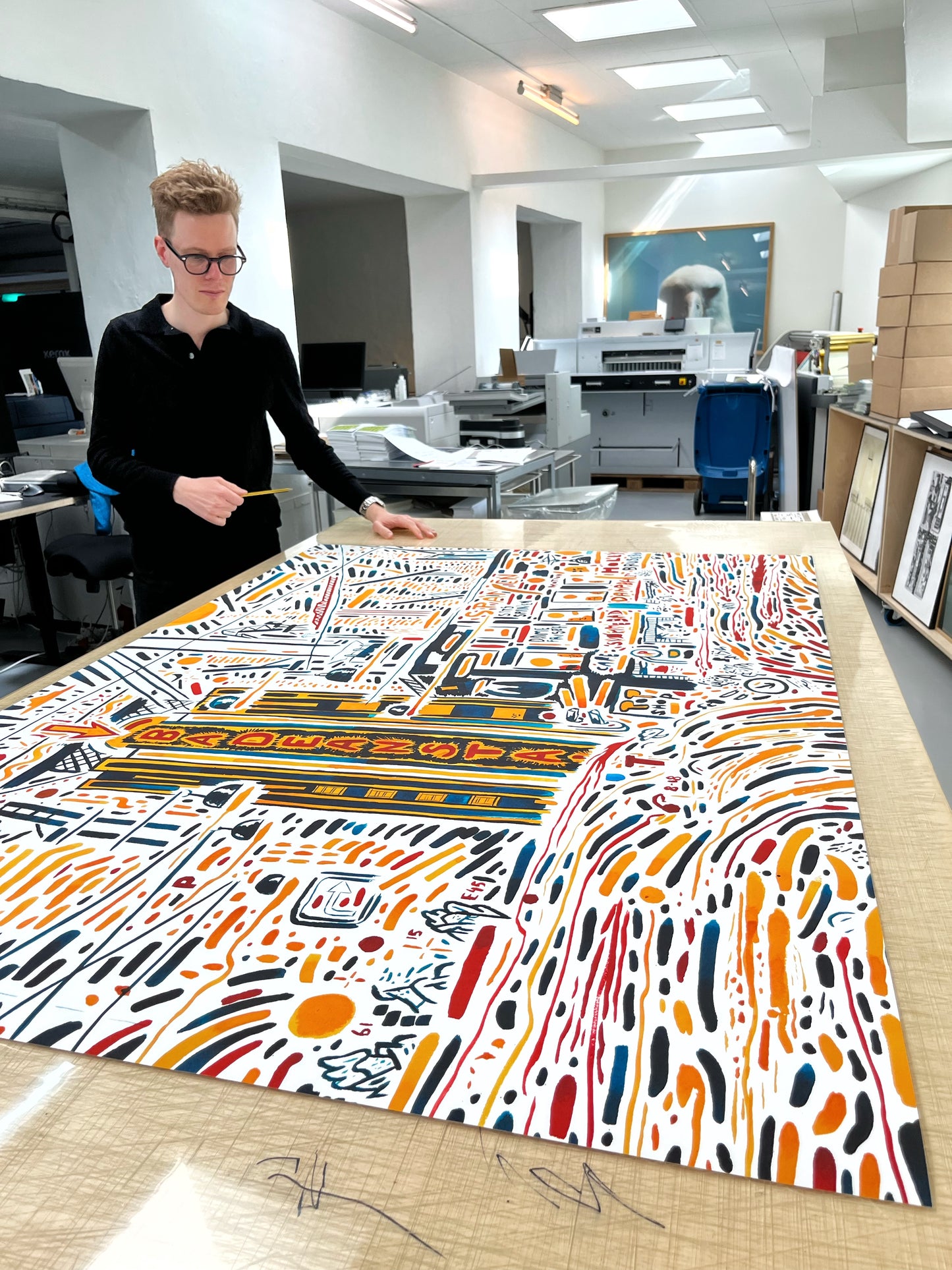 Spanien Svømmehal - 110x160 cm 🏊‍♂️