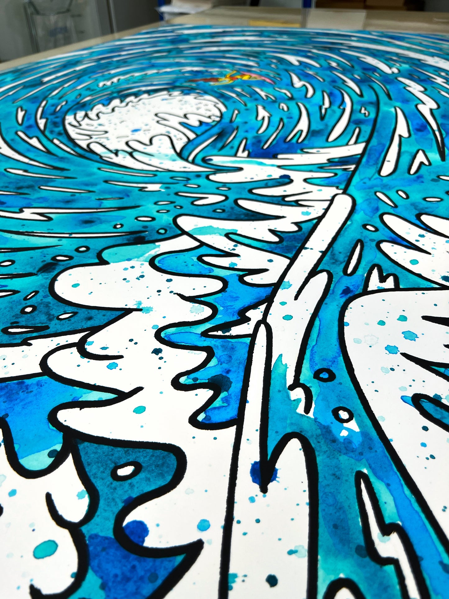 Surfer Girl - 110x160 cm 🏄‍♀️