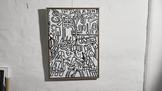 Naked Cowboy - 73x53 cm